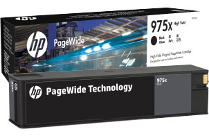 HP 975X High Yield Black Original PageWide Cartridge