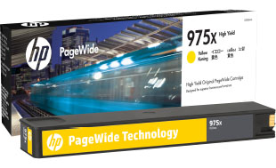 HP 975X High Yield Yellow Original PageWide Cartridge